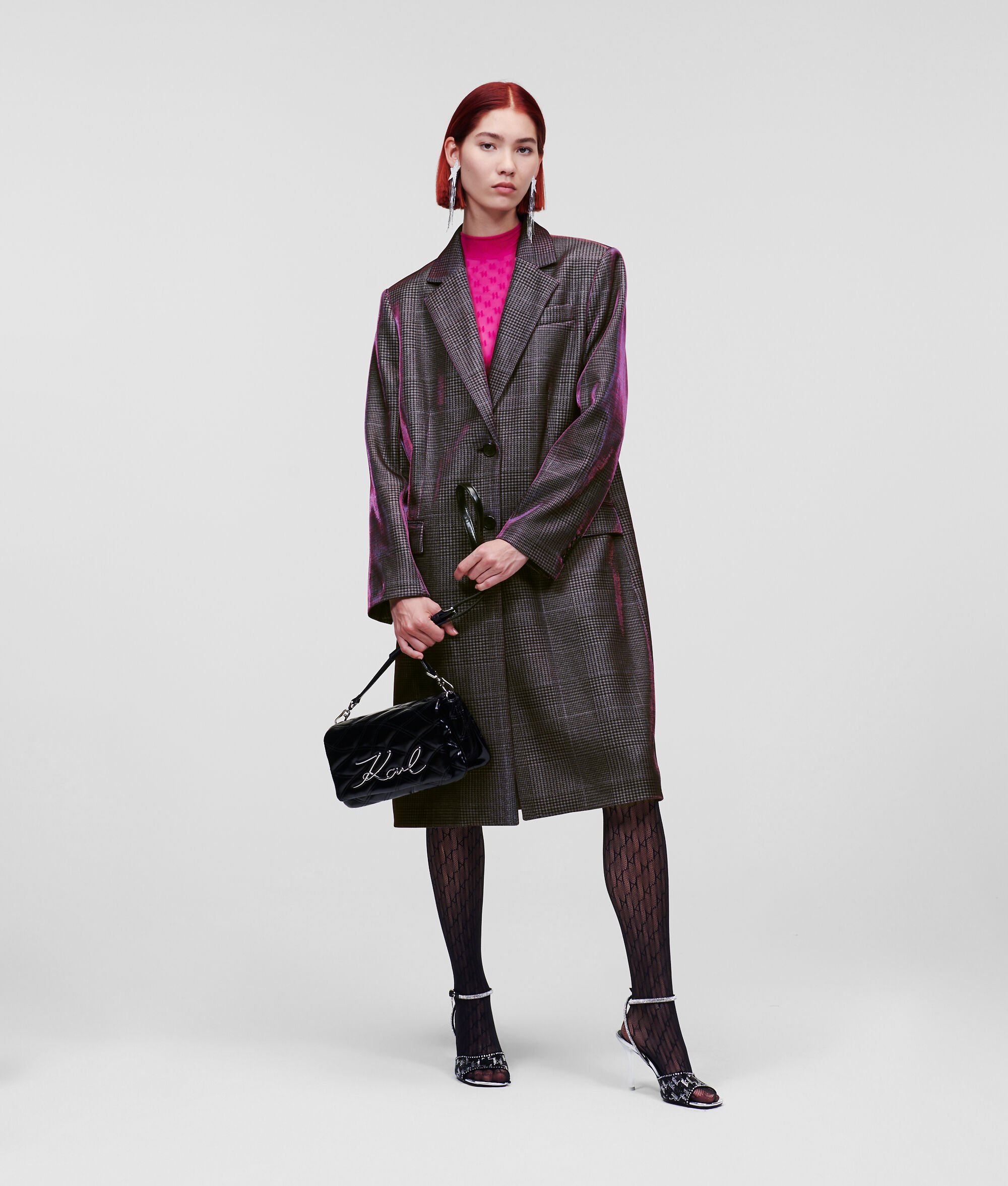 (image for) Streamlined IRIDESCENT TAILORED COAT